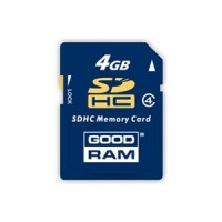 MICRO SDHC 4GB CLASS4 GOODRAM + ADAPTADOR RETAIL REF.: SDU4GHC42AGRNR
